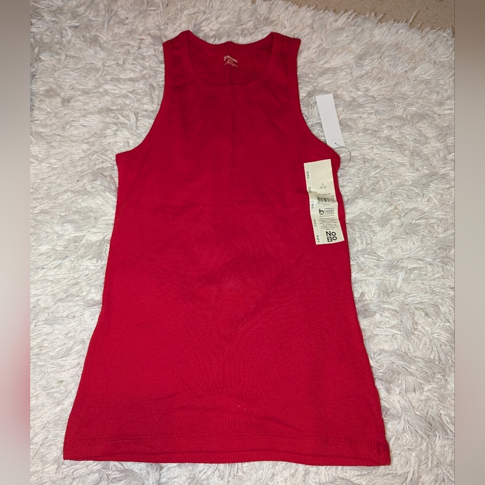 Nwot No Boundaries Red Tank Top